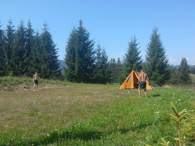 Кемпинги Camping Nad Karpatamy Hrobyshche-25